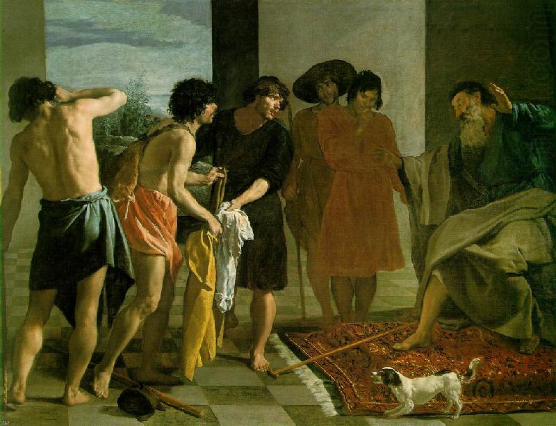 Joseph's Bloody Coat Brought to Jacob sey, VELAZQUEZ, Diego Rodriguez de Silva y